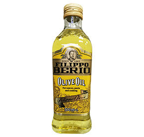 Оливковое масло Filippo Berio Pure рафинированное c добавлением нерафинированного ст/б 500мл