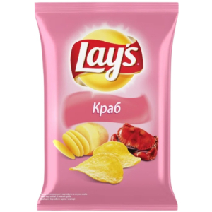 Чипсы 140 гр Lay's Краб м/уп