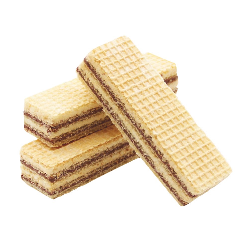 Вафли Пополамки со вкусом пломбира и шоколада Дисландия вес 305₽