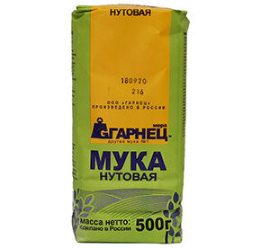 Нутовая мука Гарнец 500гр