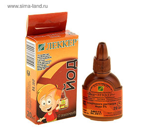 Йод Lekker 20мл
