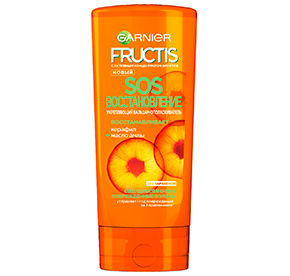 Бальзам-ополаскиватель Fructis SOS восстановление укрепляющий для секущихся и очень поврежденных волос 200мл