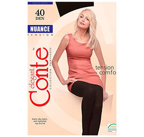 Колготки Conte NUANCE 40 ден размер 2 черный