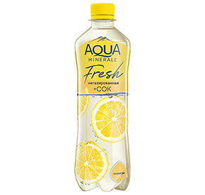 Вода Аква Минерале Лимон негаз п/б 0,5л
