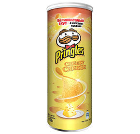 Картофельные чипсы со вкусом Сыра т.м. "Pringles" 130 гр