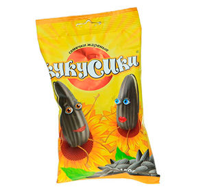 Семена подсолнечника 150г Кукусики жаренные муп 100₽