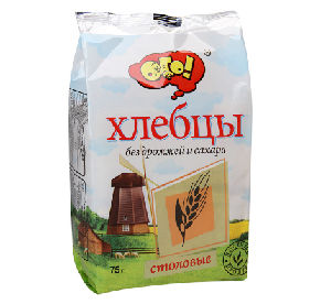 Хлебцы столовые ОГО 75гр