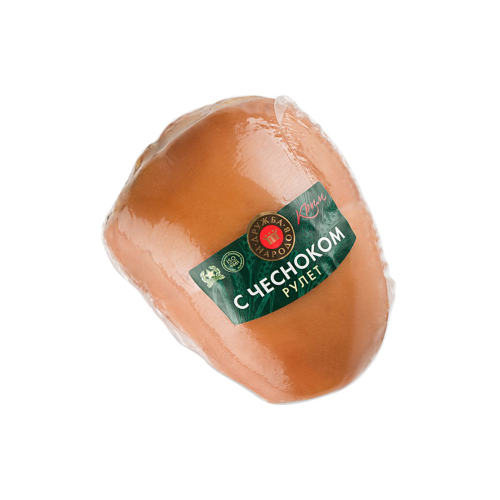 Рулет с чесноком свиной 1 кг Дружба народов 800₽