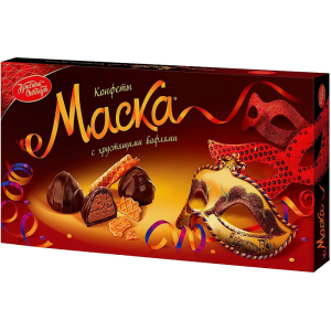 Конфеты в кор Маска с хрустящими вафлями 300 гр
