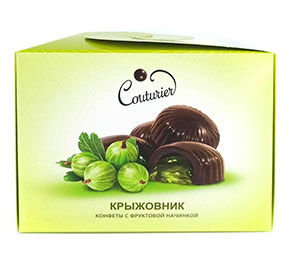 Конфеты КУТЮРЬЕ "Varenye" со вкусом крыжовника кор/уп 115г