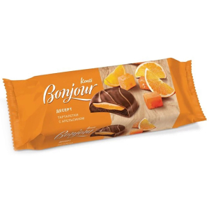 Десерт 220 гр Bonjour с апельсином фл-пак