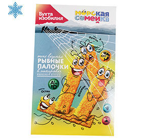 Рыбные палочки в панировке с/м Морская Семейка замороженное 240гр