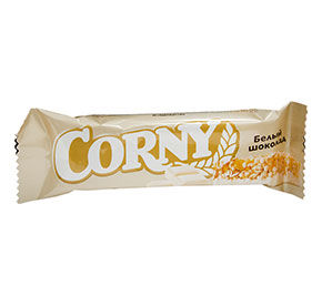 CORNY BIG  Злаковая полоска с белым шоколадом 40г