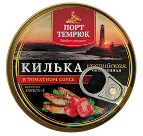 Килька в томатном соусе Порт Темрюк 240гр