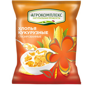 Хлопья кукурузные глазированные 350гр