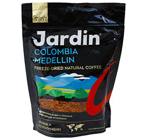 Кофе Jardin Colombia Supremo жаренный премиум сорт молотый в пакете 250гр
