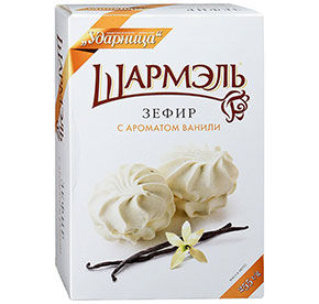 Зефир Шармель Ударница ваниль 255гр