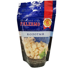 Сыр твердый Palermo 40% колотый м/у 120г [м]