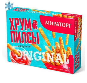 Хрумпилсы Мираторг из курицы оригинал замороженное 250гр