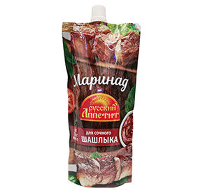 Маринад Русский аппетит для шашлыка д/п 300гр