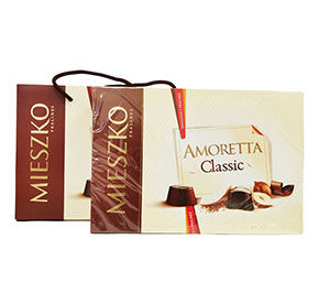 Конфеты Amoretta ассорти 280гр