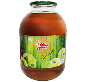 Сок 3 л Соки Крыма Яблочный осветленный ст/б