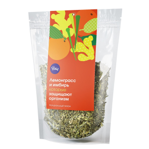 Чайный напиток ТМ Floris Лемонграсс и имбирь zip-lock 50 г.