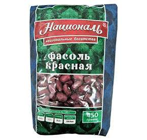 Фасоль красная Националь калиброванная 450г муп