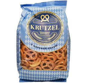 Крендельки Бретцель с солью Krutzel 250гр