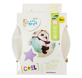 Детская миска "Панда" Little Angel 430мл