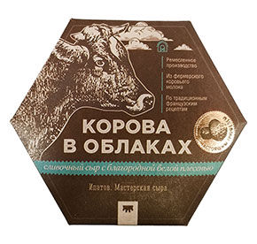Сыр мягкий Корова в облаках Ипатов. Мастерская сыра 125гр