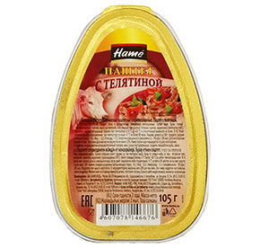 Паштет с телятиной Hame 105гр