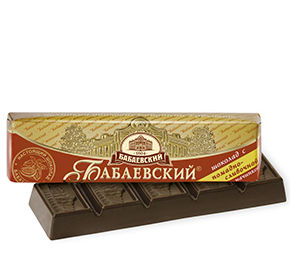Шоколад Батончик темный с помадно-сливочной начинкой Бабаевский 50гр