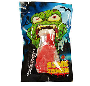 Жевательный мармелад Язык Зомби Волшебный кондитер 7гр