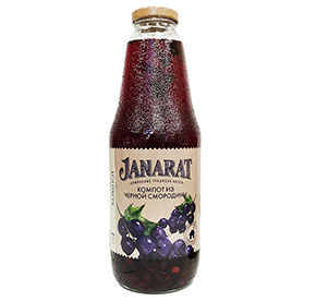 Компот Janarat из черной смородины с/б 1000мл
