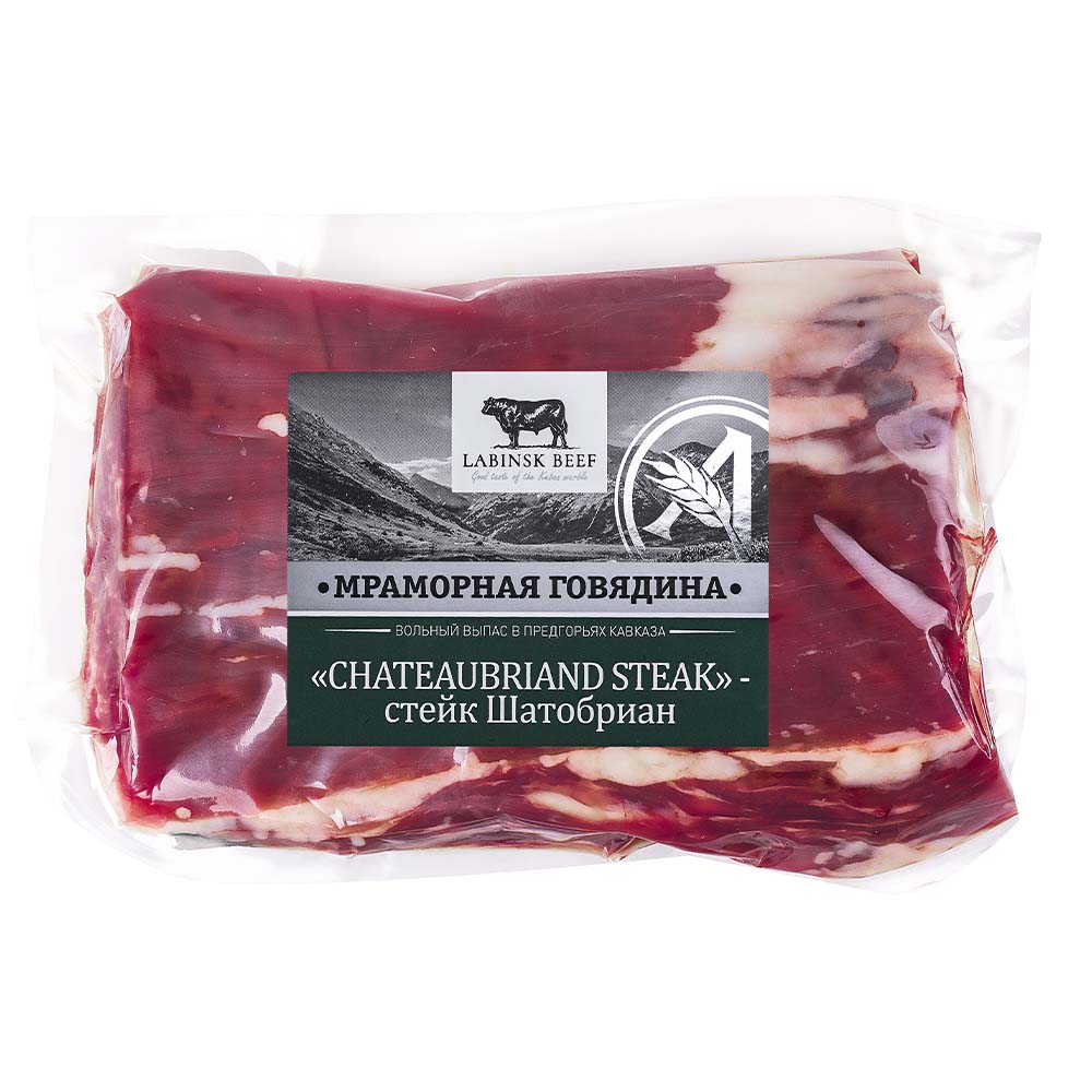 Сhateaubriand steak Labinsk Beef 3000₽