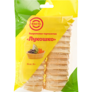 Тaрталетки "Фастa"  ваф.  25г *24  "Лукошко" (овальные)