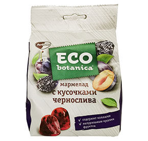 Мармелад Eco-botanica с кусочками чернослива 200гр