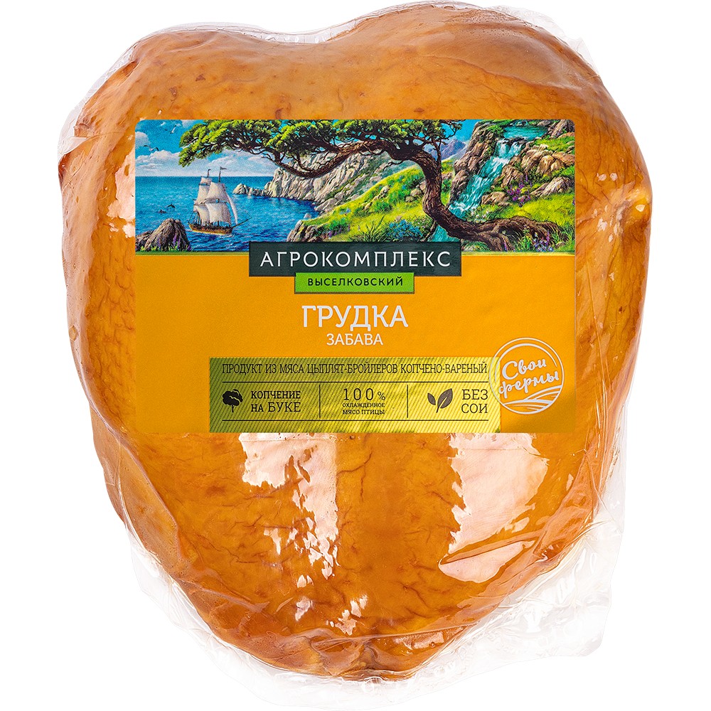 Грудка Забава сорт экстра охлпродиз мяса цб квцелым изделв вакупаковке 1 кг ООО ММК 670₽