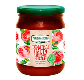Томатная паста 25% категория Экстра ст/б 560гр