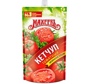 Кетчуп Махеев Томатный дой-пак 300гр 90₽