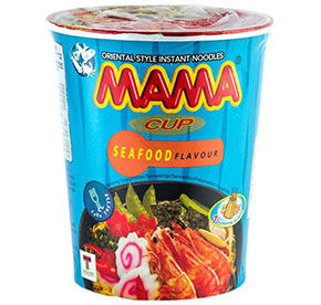 Лапша тайская МАМА б/п со вкусом морепродуктов стакан 70г
