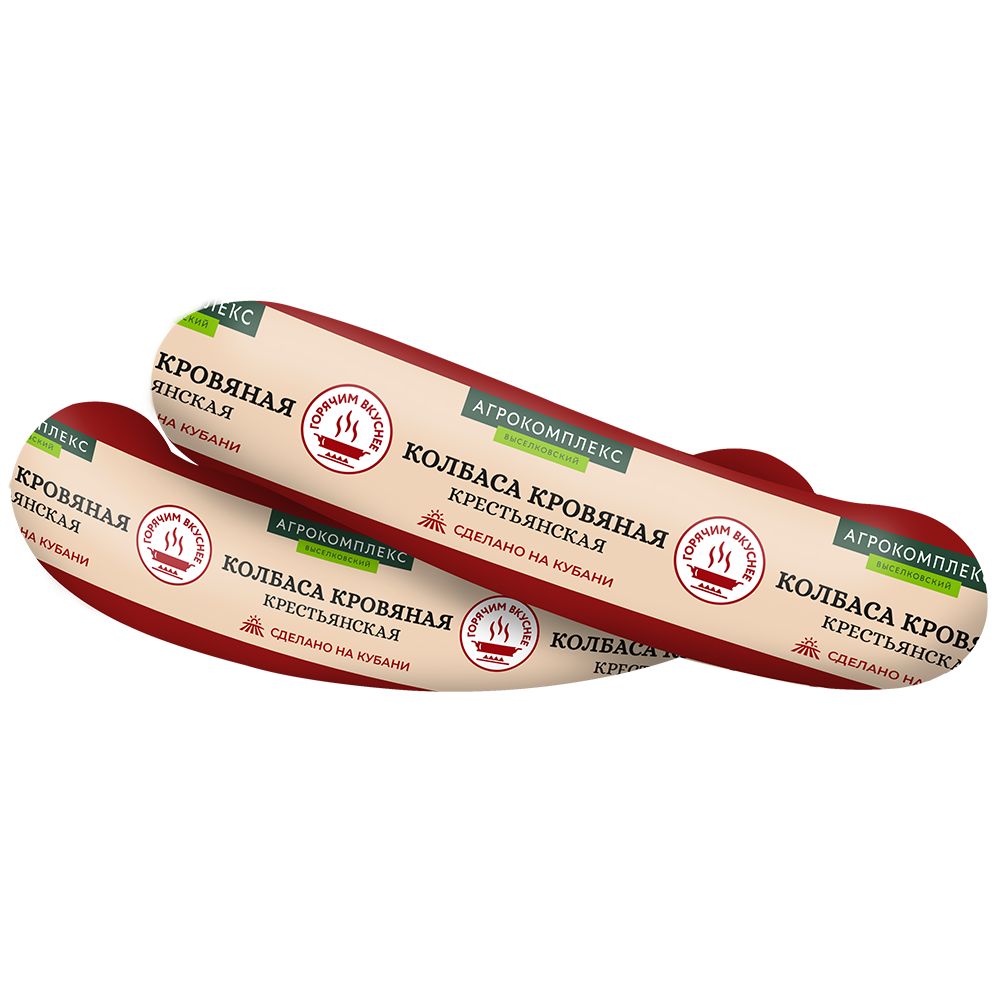 Колбаса Кровяная Крестьянская 350 гр Агрокомплекс 90₽