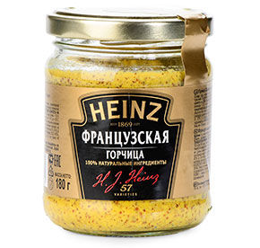 Горчица Heinz французская 180гр