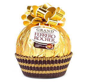 Фигурный шоколад Grand Ferrero Rocher 125гр