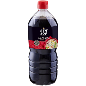 Соус соевый 1 л. "Классический"  ПЭТ 1/6 шт "Sen Soy" (для Мантеры)