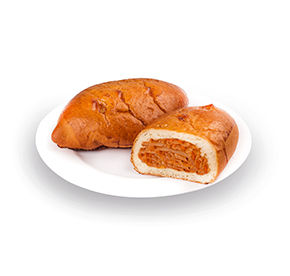 Пирожок печеный с капустой 0,08 кг