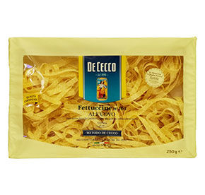 Фетучини яичные De Cecco 250гр