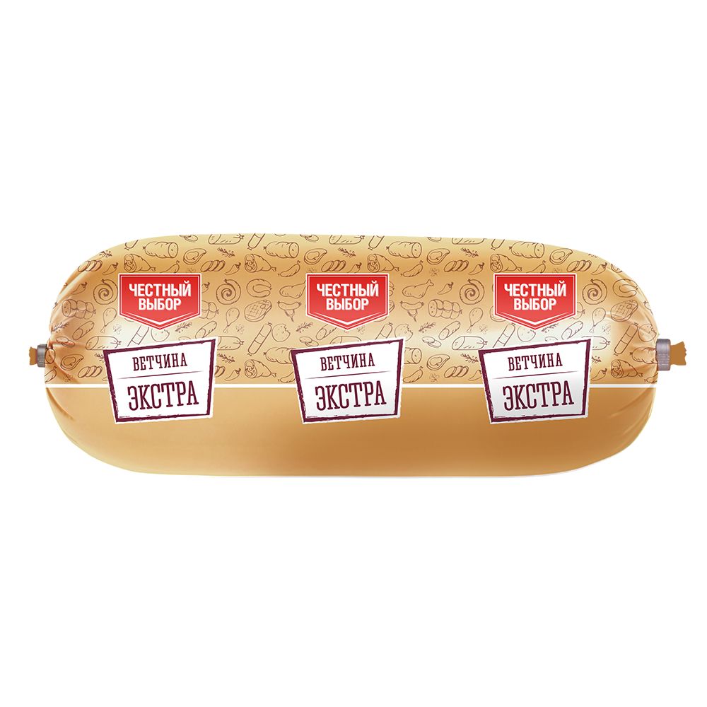 Ветчина Экстра Честный выбор 500гр 150₽