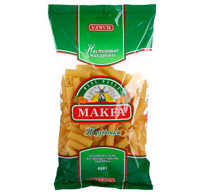 Макаронные изделия Трубочки Макфа 450гр
